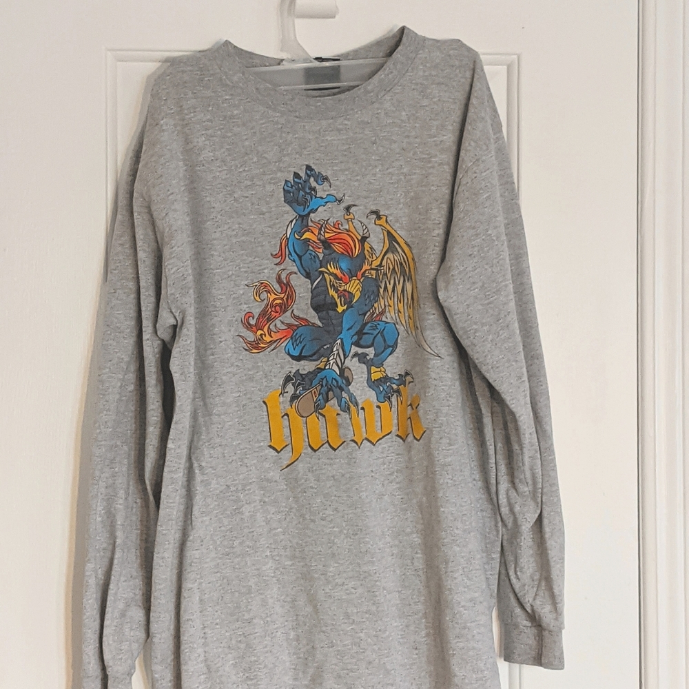 Hawk Clothing Boys Long Sleeve Size Large Tony Hawk